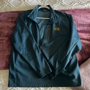 Mens extra large half zip north face